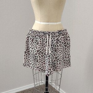 Victoria's Secret Leopard Print Pajama Shorts